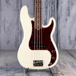 USED FENDER AMERICAN PROFESSIONAL II PRECISION BASS, OLYMPIC WHITE