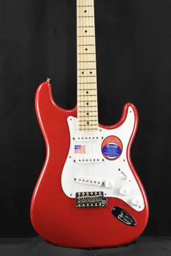 FENDER ERIC CLAPTON STRATOCASTER TORINO RED MAPLE FINGERBOARD