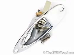 FENDER ROBERT CRAY STRATOCASTER STRAT OUTPUT JACK CHROME JACK, CRAY!