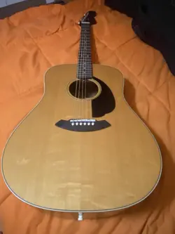 MINT CONDITION FENDER SONORAN NAT ACOUSTIC GUITAR W/LEVY’S DELUXE GIG BAG+MORE