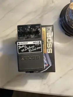BOSS, FDR-1, FENDER, 65' DELUXE REVERB, EFFECT PEDAL,