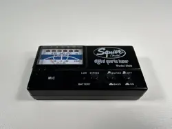 FENDER SQUIRE 5006 DIGITAL QUARTZ TUNER FOR GUITAR