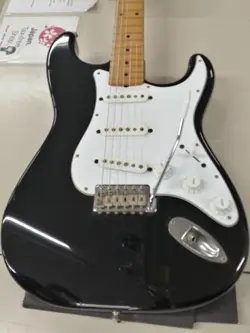 FENDER JAPAN ST-362 USED BASSWOOD BODY MAPLE NECK MAPLE FINGERBOARD BLACK