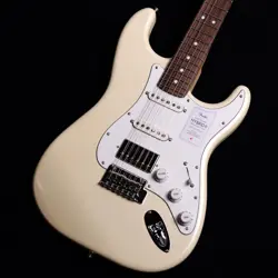 FENDER MADE IN JAPAN HYBRID II STRATOCASTER HSS OLYMPIC PEARL ELECTRIC GUITAR