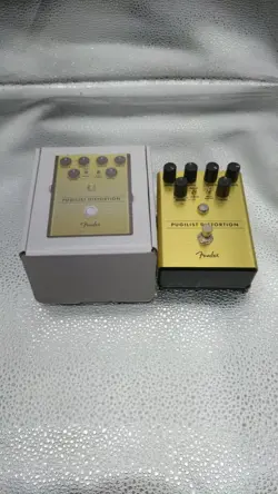 FENDER PUGILIST DISTORTION GUITAR EFFECTS PEDAL FROM JAPAN