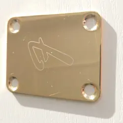 FOR FENDER ST TL GUITAR NECK PLATE BACK COVER 4 HOLES WITH SCREWS