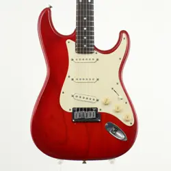 USED FENDER JAPAN / STR-850LS MOD SEE THRU RED BURST FUKUOKA PARCO STORE