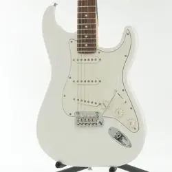 FENDER MEX USED PLAYER STRATOCASTER POLAR WHITE/PAU FERRO SN. MX22268522