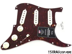 FENDER AMERICAN PROFESSIONAL II STRAT, LOADED PICKGUARD   SCREWS V-MOD TORTOISE