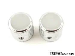  FENDER STANDARD TELECASTER TELE GUITAR KNOBS PARTS, VOLUME TONE