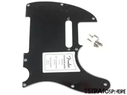 FENDER STANDARD TELECASTER TELE BLACK PICKGUARD GUITAR PARTS 3 PLY