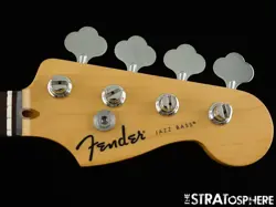 FENDER STANDARD JAZZ J BASS NECK + TUNERS BASS INDIAN LAUREL