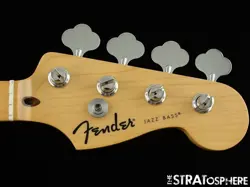 FENDER STANDARD JAZZ J BASS NECK + TUNERS BASS MAPLE 