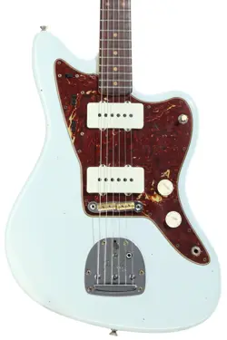 FENDER CUSTOM SHOP '62 JAZZMASTER JOURNEYMAN RELIC ELECTRIC GUITAR - SUPER FADED