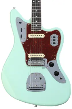 FENDER CUSTOM SHOP '66 JAGUAR DLX CLOSET CLASSIC ELECTRIC GUITAR - AGED SURF