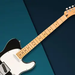 FENDER PLAYER II TELECASTER ELECTRIC GUITAR - BLACK WITH MAPLE FINGERBOARD