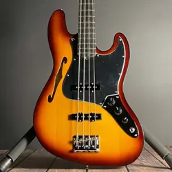 FENDER LIMITED EDITION SUONA JAZZ BASS, THINLINE, EBONY - VIOLIN BURST
