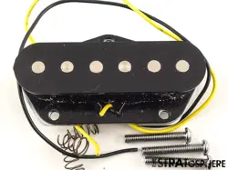 FENDER STANDARD TELECASTER SINGLE COIL PICKUP W/ SCREWS GUITAR PARTS BRIDGE.