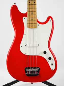 SQUIER BY FENDER BRONCO BASS TORINO RED 2008 USED
