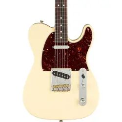 FENDER AMERICAN PROFESSIONAL II TELECASTER ROSEWD FINGERBOARD GUITAR OLYMPIC WHT