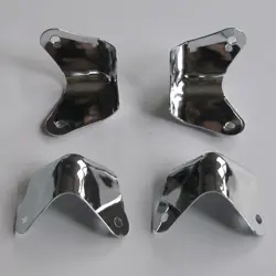 8PACK METAL 2 LEG GUITAR AMP AMPLIFIER CABINET CORNERS PROTECTORS FOR FENDER F