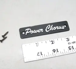 CHORUS AMPLIFIER AMP