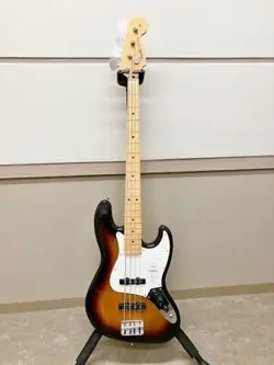FENDER MADE IN JAPAN HYBRID II JAZZ BASS 3-COLOR SUNBURST MAPLE