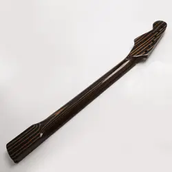 22 FRETS GUITAR NECK ZEBRA WOOD FRETBOARD FOR FENDER STRAT ELECTRIC GUITAR