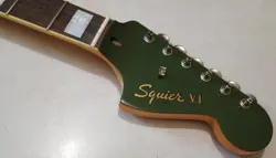 UNPLAYED 2024 FENDER SQUIER CLASSIC VIBE BASS VI SIX NECK + TUNERS PEARLOID