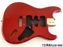 FENDER STANDARD STRATOCASTER STRAT BODY GUITAR PARTS POPLAR CANDY COLA