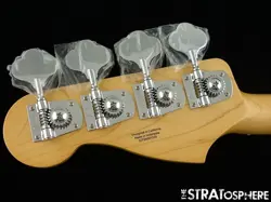 FENDER STANDARD PRECISION P BASS NECK + TUNERS, BASS MAPLE