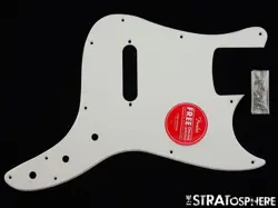 FENDER SQUIER SONIC BRONCO BASS PICKGUARD, BASS GUITAR PART WHITE
