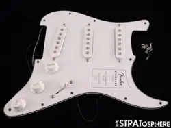 FENDER STANDARD STRAT, LOADED PICKGUARD PICKUPS, STRATOCASTER WHITE