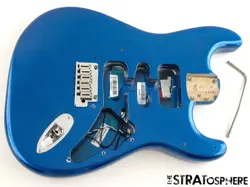 FENDER AMERICAN ULTRA STRATOCASTER STRAT BODY & HARDWARE USA COBRA BLUE