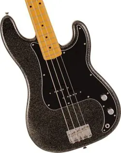 FENDER J PRECISION BASS MAPLE FINGERBOARD BLACK GOLD