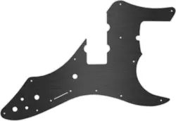 WD CUSTOM PICKGUARD FOR FENDER ROSCOE BECK SIGNATURE JAZZ BASS #44 BAKELITE