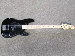 SQUIER BY FENDER PRECISION ELECTRIC BASS GUITAR - BLACK