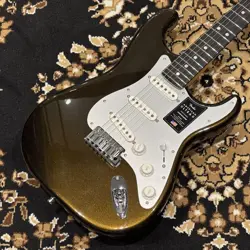 FENDER AMERICAN ULTRA II STRATOCASTER TEXAS TEA GUITAR *PQ770