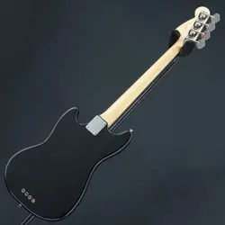 FENDER USED HYBRID MUSTANG BASS BLACK SAFE DELIVERY FROM JAPAN
