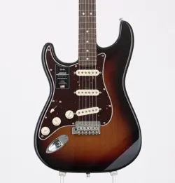 FENDER AMERICAN PROFESSIONAL II STRATOCASTER LEFT-HANDED 3 TONE SUNBURST SAFE DE