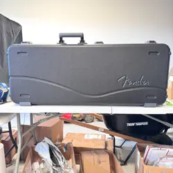 FENDER DELUXE MOLDED TSA STRAT/TELE CASE MINT 25008