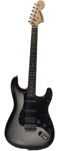 FENDER STARCASTER STRAT 6 STRING ELECTRIC GUITAR SILVER BURST RH (EPJ028540)