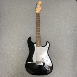 FENDER JAPAN STRATOCASTER ST-43 BLACK ELECTRIC GUITAR USED 2002-2004