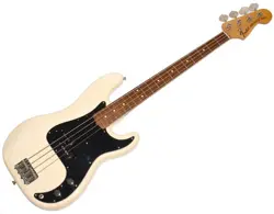 ELECTRIC BASS GUITAR FENDER JAPAN PB70-70US WHITE 4 STRING 20 FRETS USED