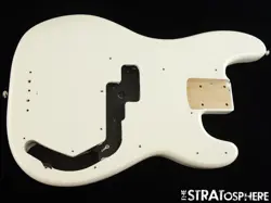 FENDER SQUIER 60S CLASSIC VIBE PRECISION P BASS BODY BASS GUITAR OLYMPIC WHITE