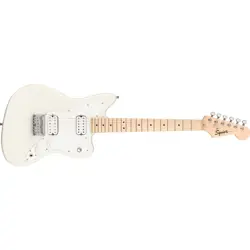 SQUIER (FENDER) MINI JAZZMASTER HH GUITAR, MAPLE FINGERBOARD, OLYMPIC WHITE