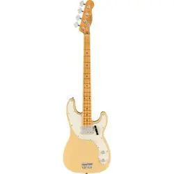 FENDER VINTERA II 70S TELECASTER BASS MAPLE FINGERBOARD VINTAGE WHITE       WE