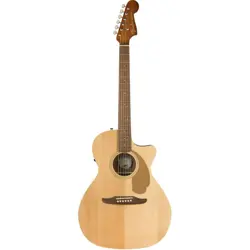 FENDER NEWPORTER PLAYER ACOUSTIC ELECTRIC GUITAR, WALNUT FINGERBOARD, NATURAL