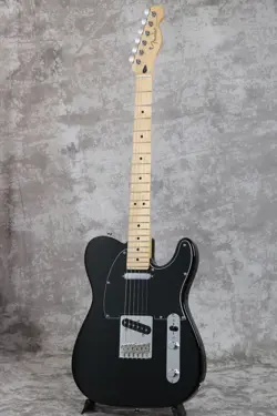 NEW FENDER PLAYER SERIES TELECASTER BLACK MAPLE FINGERBOARD ELECTRIC GUITAR