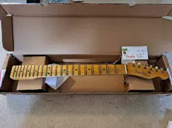 2021 FENDER USA CUSTOM SHOP 52 TELECASTER TELE RELIC GUITAR NECK AS NEW W TAG